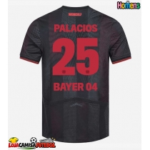 Camisa de Futebol Bayer Leverkusen Exequiel Palacios #25 Equipamento Principal 2025-26 Manga Curta